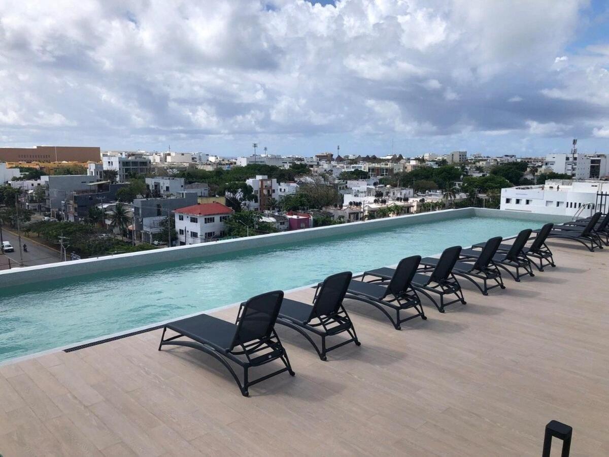 Deluxe Studio Aparment Mamitas Zone 普拉亚卡门 外观 照片