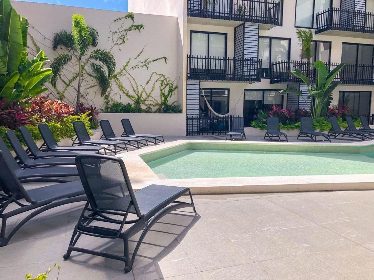 Deluxe Studio Aparment Mamitas Zone 普拉亚卡门 外观 照片