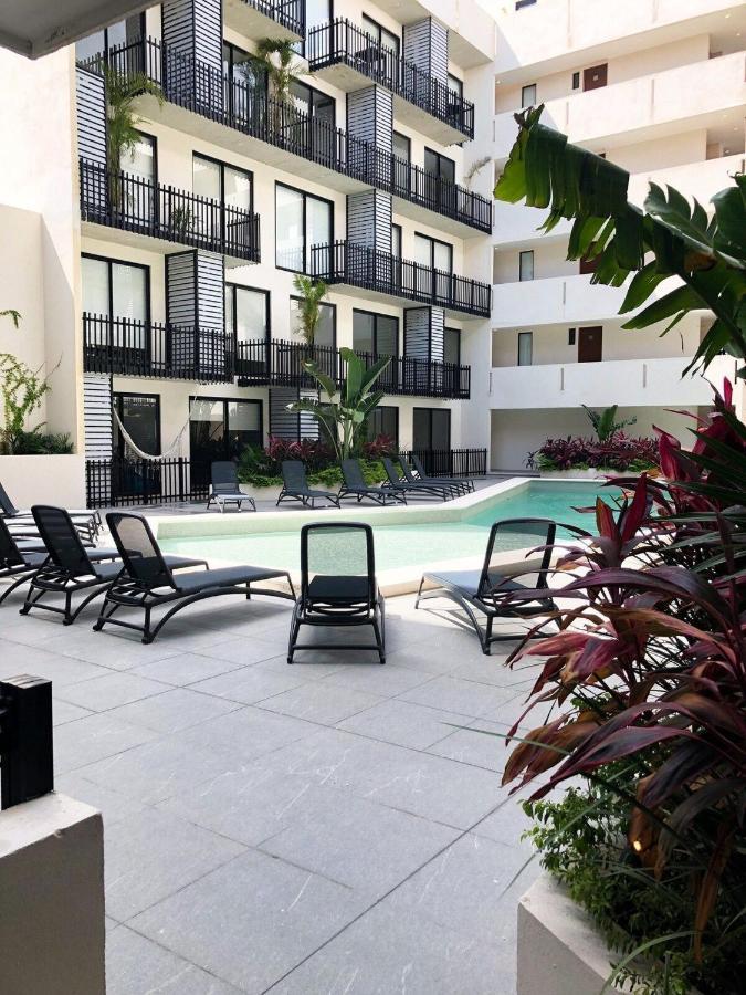 Deluxe Studio Aparment Mamitas Zone 普拉亚卡门 外观 照片